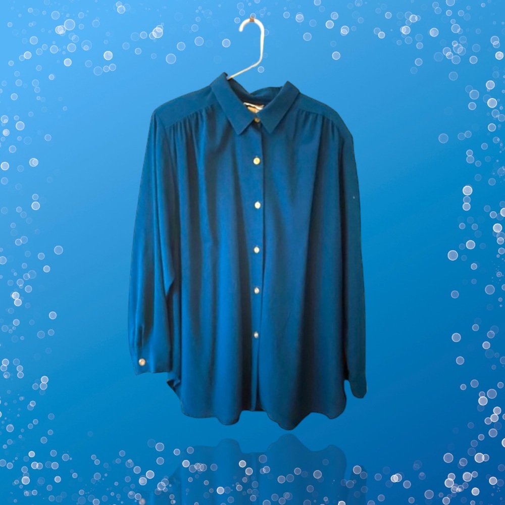 Vintage Long Sleeve “Caliche Collection” Botton Down Blouse